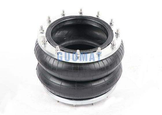 255mm Height Flange Air Spring 380mm Rubber Air Bellows For Heavy Industrial Equipment
