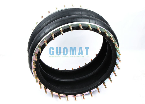 262mm Design Height Flange Connection Air Suspension Spring For Vibratory Conveyors