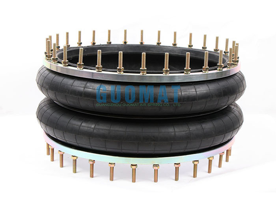 262mm Design Height Flange Connection Air Suspension Spring For Vibratory Conveyors
