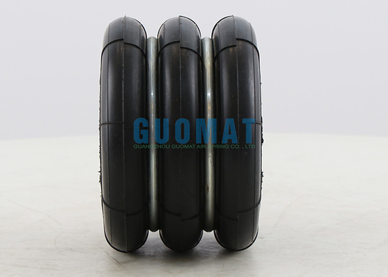 Triple Convoluted Rubber Air Bellows S-90-3 YOKOHAMA Industrial Air Spring For Punching Machine 