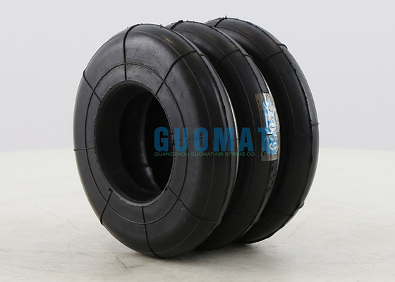 Triple Convoluted Rubber Air Bellows S-90-3 YOKOHAMA Industrial Air Spring For Punching Machine 