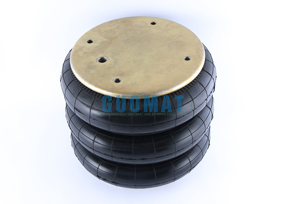 W01-M58-6136 Firestone Triple Convoluted Rubber Air Spring Style 33 Bellow Air Bag