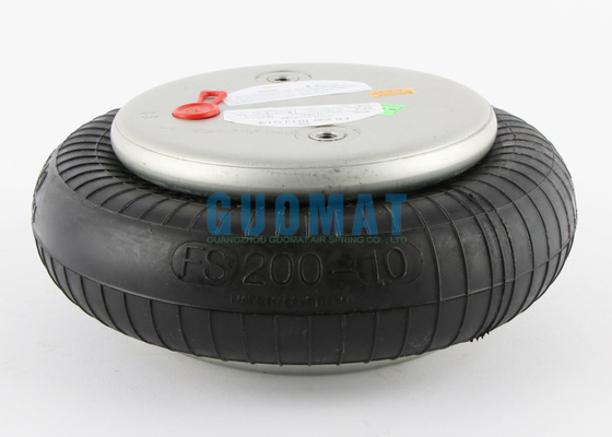 FS200-10 Contitech Air Pneumatic Actuators G1/4 Rubber Air Suspension Spring