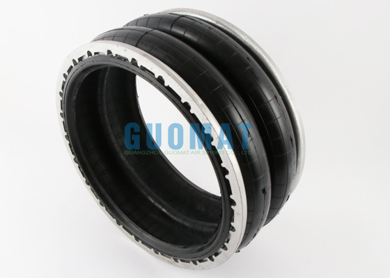 Large Air Bag LHF500/220-2 Industrial Rubber Bellows Air Spring With Flange Ring