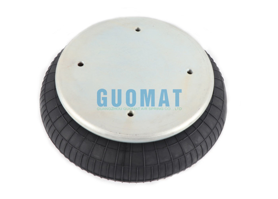 FS330-14 Contitech Industrial Air Bags 1B330 Steel Plate Air Spring Isolator 55mm-160mm Stroke