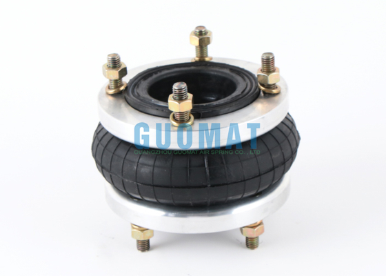1H150076 Single Convoluted Type Air Spring 76mm Rubber Air Balloon With Flange