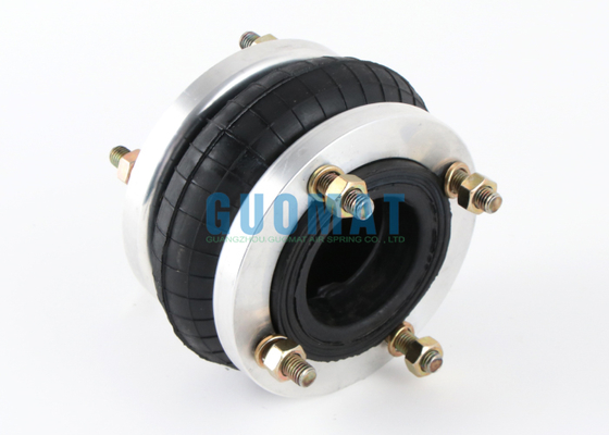 1H150076 Single Convoluted Type Air Spring 76mm Rubber Air Balloon With Flange