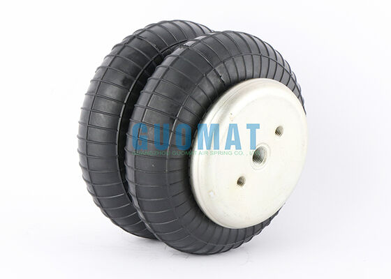 W01-358-7047 Firestone Rubber Bellows 3/4 NPT Double Convoluted Air Spring For Packaging Equipment