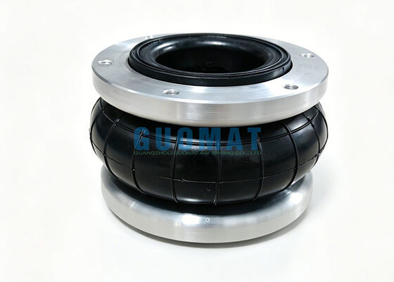 4.5‘’X1 Rubber Bellow Air Bags M6 Bolt Connection Flange Ring Air Spring Air Actuator