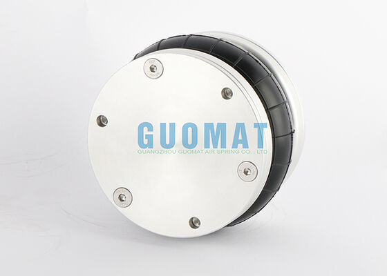 4 1/2" x 1 Rubber Bellow FS 44-5 DI CR Contitech Pneumatic Air Shock With Aluminum Cover Plate