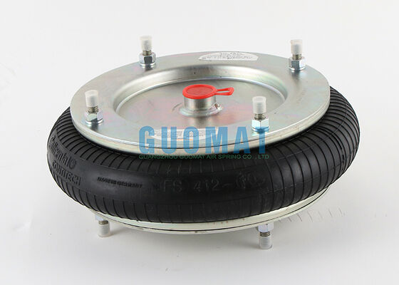 FS412-10 DS Contitech Flange Air Spring 12''X1 Pneumatic Air Bellows For Power Equipment