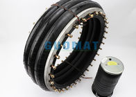 W01M586984 Industrial Air Spring Max Dia 715mm Big Size Rubber Bellows With Flange Ring