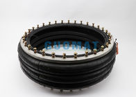 W01M586984 Industrial Air Spring Max Dia 715mm Big Size Rubber Bellows With Flange Ring