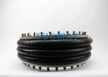 W01M586984 Industrial Air Spring Max Dia 715mm Big Size Rubber Bellows With Flange Ring