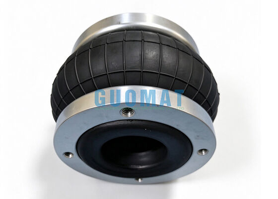 Single Convoluted Type Air Bellow Phoenix 1B04 Customize Rubber Air Spring With Flange Ring