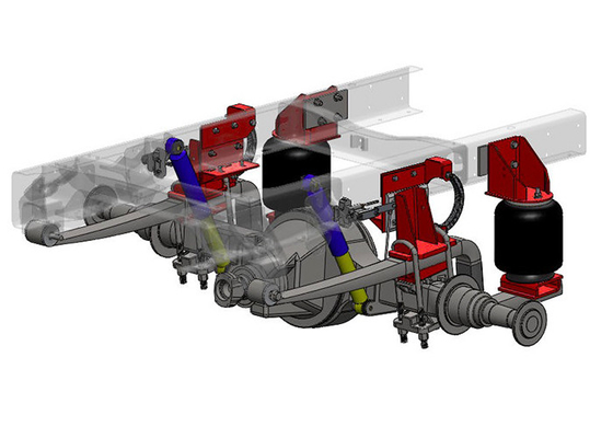 GFL030-GFL045 Highway Bus Suspension Matched The Public Security , Lake Bridge, Dongfeng Bridge, Xiang Bridge Front Axle