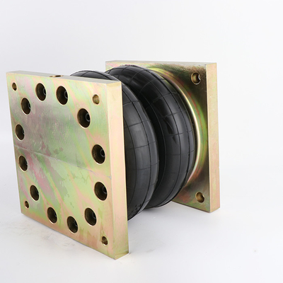 Aluminum Alloy And Rubber Industrial Air Spring 300170H-2 Double Convoluted Rubber Bellows