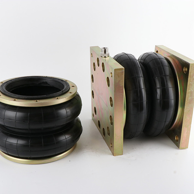 Aluminum Alloy And Rubber Industrial Air Spring 300170H-2 Double Convoluted Rubber Bellows