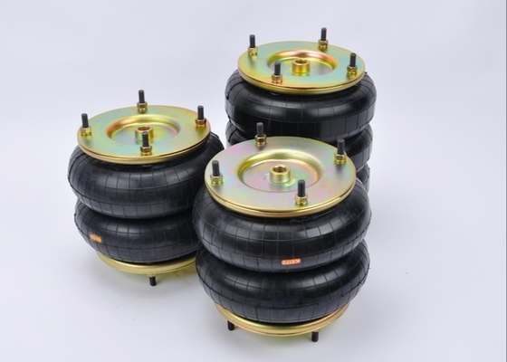 255322CY-3 Industrial Air Spring Triple Convolutions With Stamped Flange and Plate