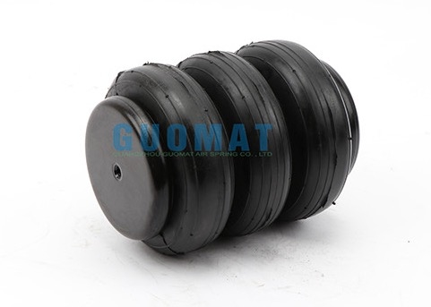 255322J-3 Industrial Air Spring Triple Convolutions Air Lift Bag​ 0.7Mpa Max 270mm