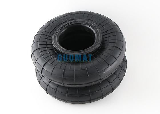 250180H-2 Industrial Air Spring 10x2 Steel Rubber Bellows Double Convoluted Air Bag