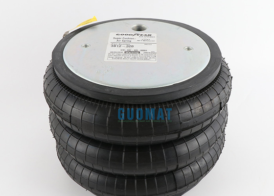 Firestone Air Spring W01-M58-6128 Triple Convoluted Air Bags Suspension Goodyear 3B12-320