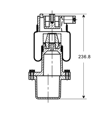 Air Spring Or Cabin Bag  For HINO 700 Truck Rear Driver's Seat Air Suspension Spring