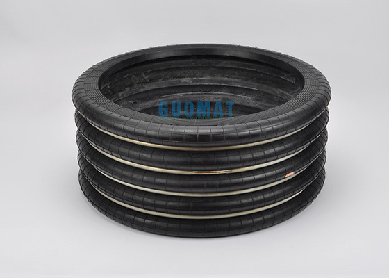 TS16949 Punch Air Spring Convoluted Type Suspension Air Bag For Industrial Equipment