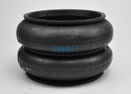 Gas Filled Industrial Air Spring Double Convoluted Rubber Style For Apparatus