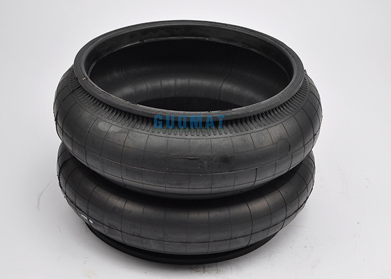 Gas Filled Industrial Air Spring Double Convoluted Rubber Style For Apparatus