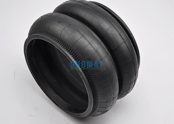 Gas Filled Industrial Air Spring Double Convoluted Rubber Style For Apparatus