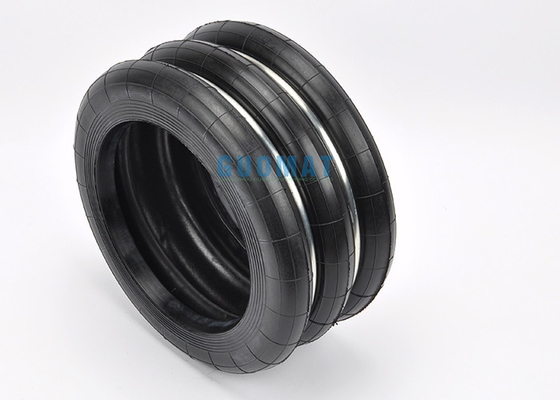 152mm Height Rubber Triple Convolution Industrial Air Spring S-300-3 For Machine