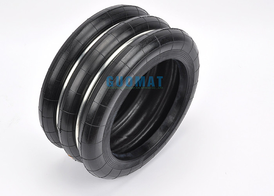 152mm Height Rubber Triple Convolution Industrial Air Spring S-300-3 For Machine
