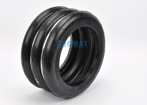 152mm Height Rubber Triple Convolution Industrial Air Spring S-300-3 For Machine