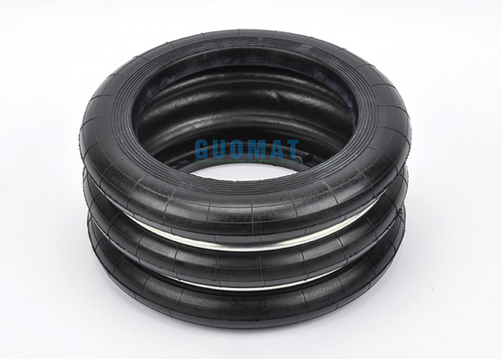 152mm Height Rubber Triple Convolution Industrial Air Spring S-300-3 For Machine