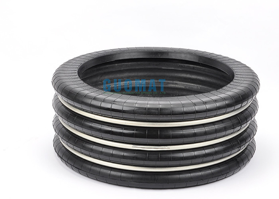 363mm Height Industrial Air Spring Quadruple Air Bag Bellows F-500-4R Gas Rubber Suspension Spring Repair Kits