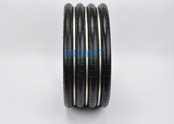 363mm Height Industrial Air Spring Quadruple Air Bag Bellows F-500-4R Gas Rubber Suspension Spring Repair Kits