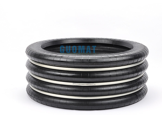 363mm Height Industrial Air Spring Quadruple Air Bag Bellows F-500-4R Gas Rubber Suspension Spring Repair Kits