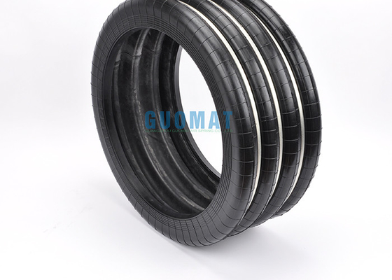 363mm Height Industrial Air Spring Quadruple Air Bag Bellows F-500-4R Gas Rubber Suspension Spring Repair Kits