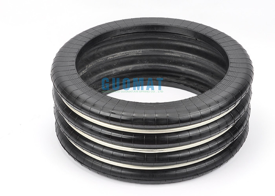 363mm Height Industrial Air Spring Quadruple Air Bag Bellows F-500-4R Gas Rubber Suspension Spring Repair Kits