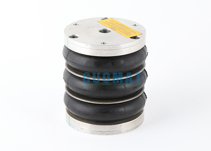 Triple Convoluted Industrial Air Bags Dunlop 4 1/2x3 Firestone Air Spring W01-R58-4035