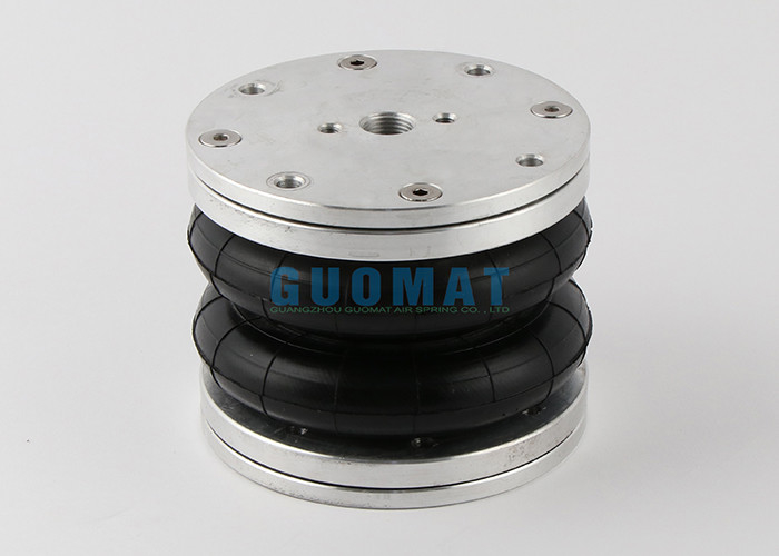 2 Convoluted Industrial Air Spring 6x2 Assembly Air Bag Firestone W01-R58-4070 Dunlop SP2917 Bellows Actuator