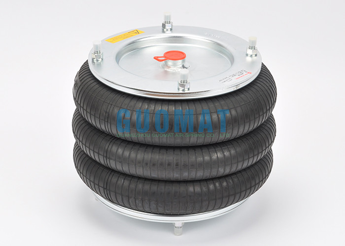 Industrial Triple Convoluted Air Spring Natural Rubber M/31123 G1/2 Norgren Air Bellow 12X3