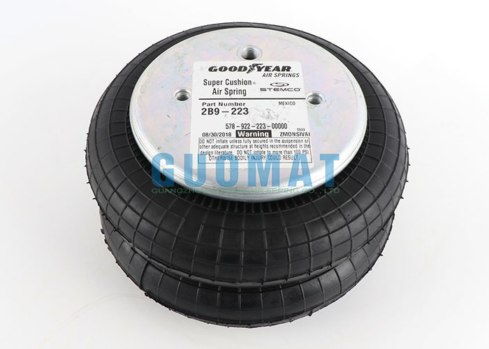 2B9-223 Rubber Bellows Industrial Air Spring 578-92-3-211 Double Convoluted Air Lift Suspension