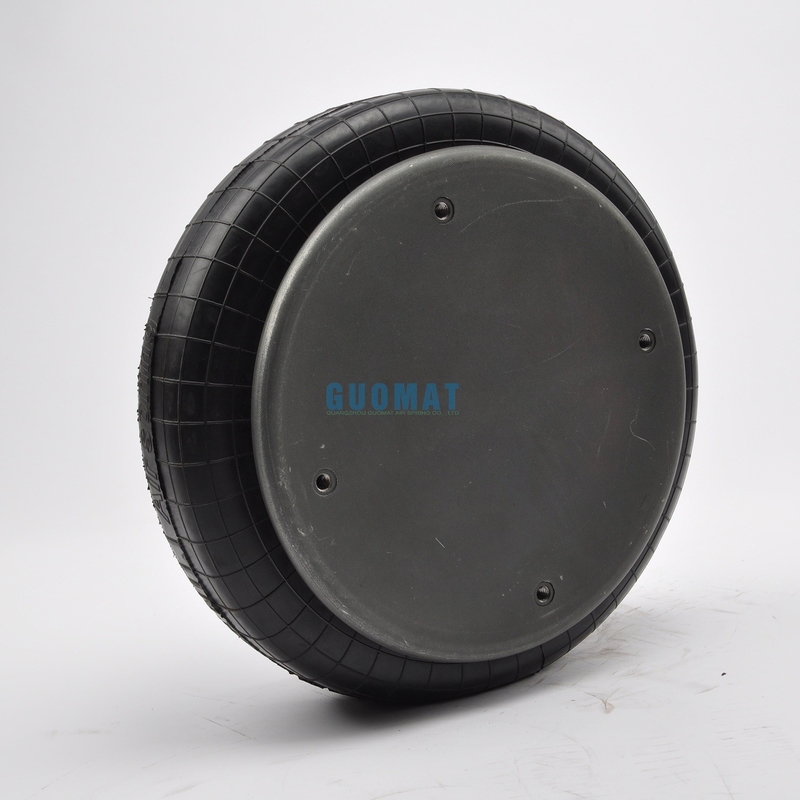 W01M586100 Single Convoluted Air Spring GUOMAT NO.1B53014 3/4 NPT Air Inlet Two Ply Bellows