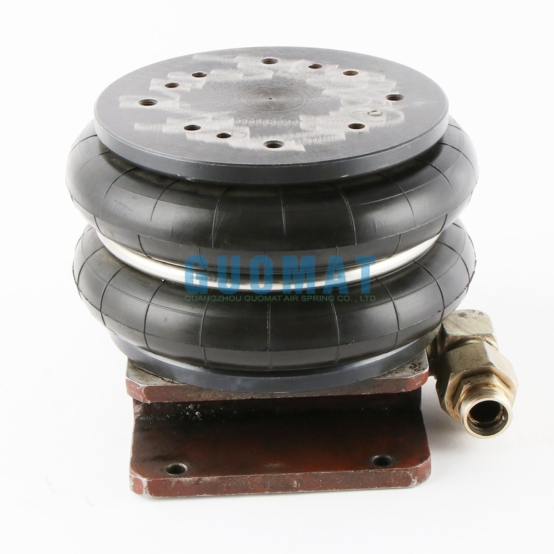 YOKOHAMA Cover Plate Air Spring S-160-2R Double Convoluted Rubber Bellow with Hoop