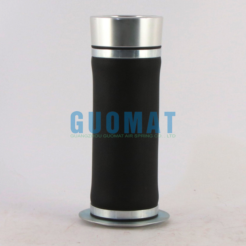 Universal Rubber Air Ride Lift Bellow Spring G1/8 Air Fitting Hole For Air Suspension