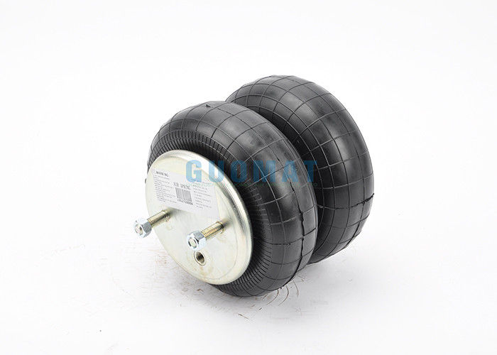 Iron Plate Firestone Industrial Air Spring W01-358-6945 With Two Pillars Nuts And Two Blind Nuts