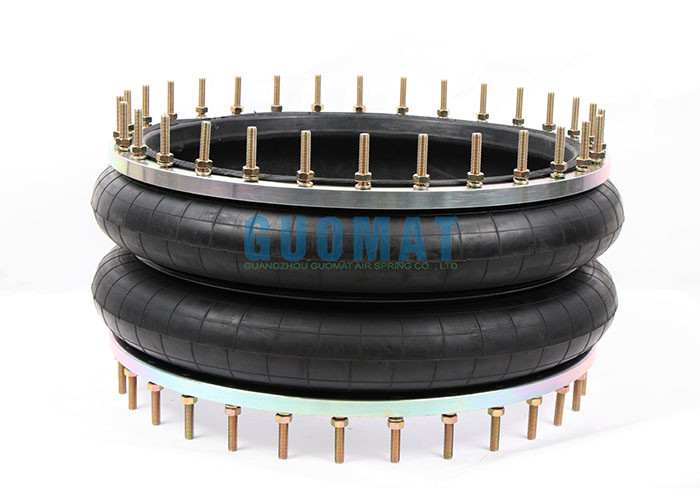 262mm Design Height Flange Connection Air Suspension Spring For Vibratory Conveyors