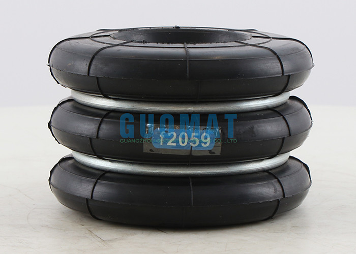Triple Convoluted Rubber Air Bellows S-90-3 YOKOHAMA Industrial Air Spring For Punching Machine 